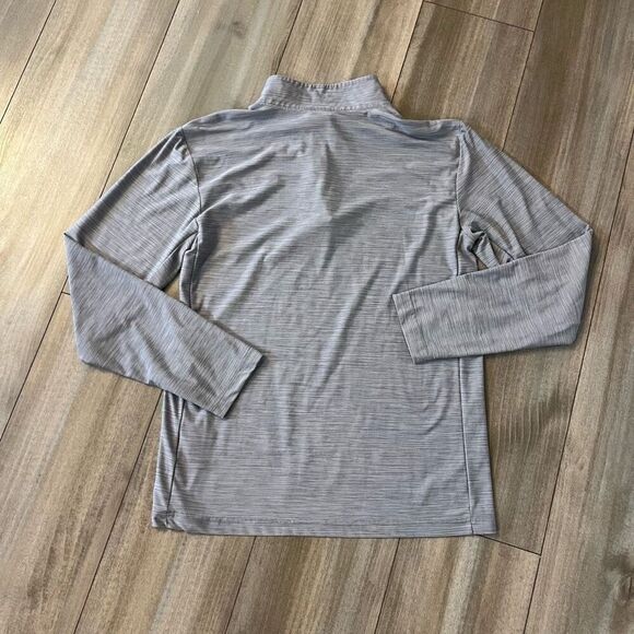 Nike Grey Athletic Workout Quarterzip Pullover Men Small - Picture 5 of 5